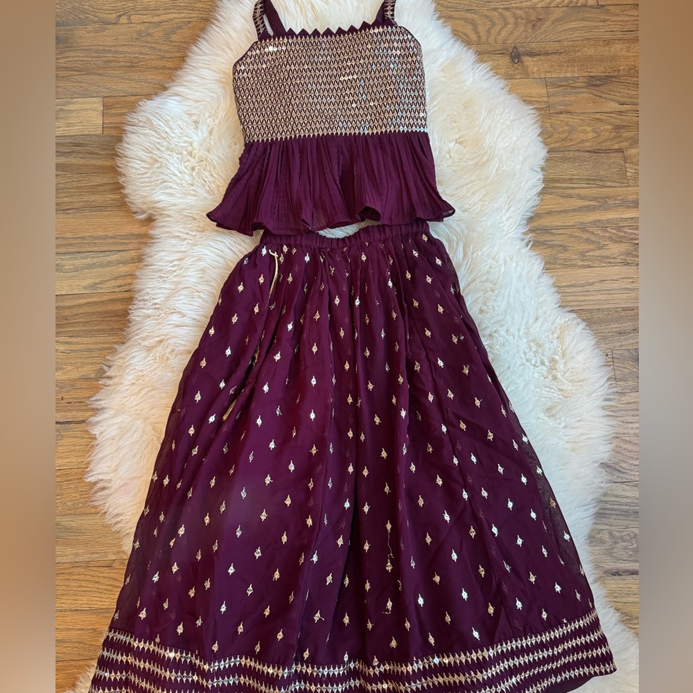 Indian ethnic lehenga, size 22, girls, 4-5years